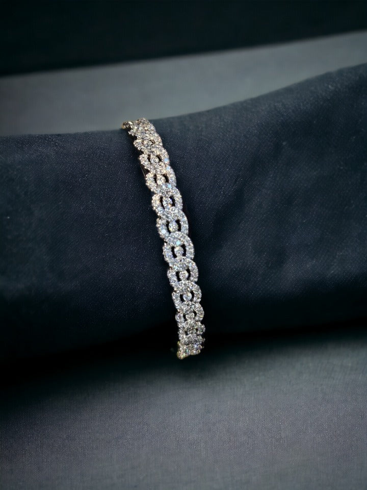 #5219 diamond bangle appraised at $12,415.00 buying price $4950