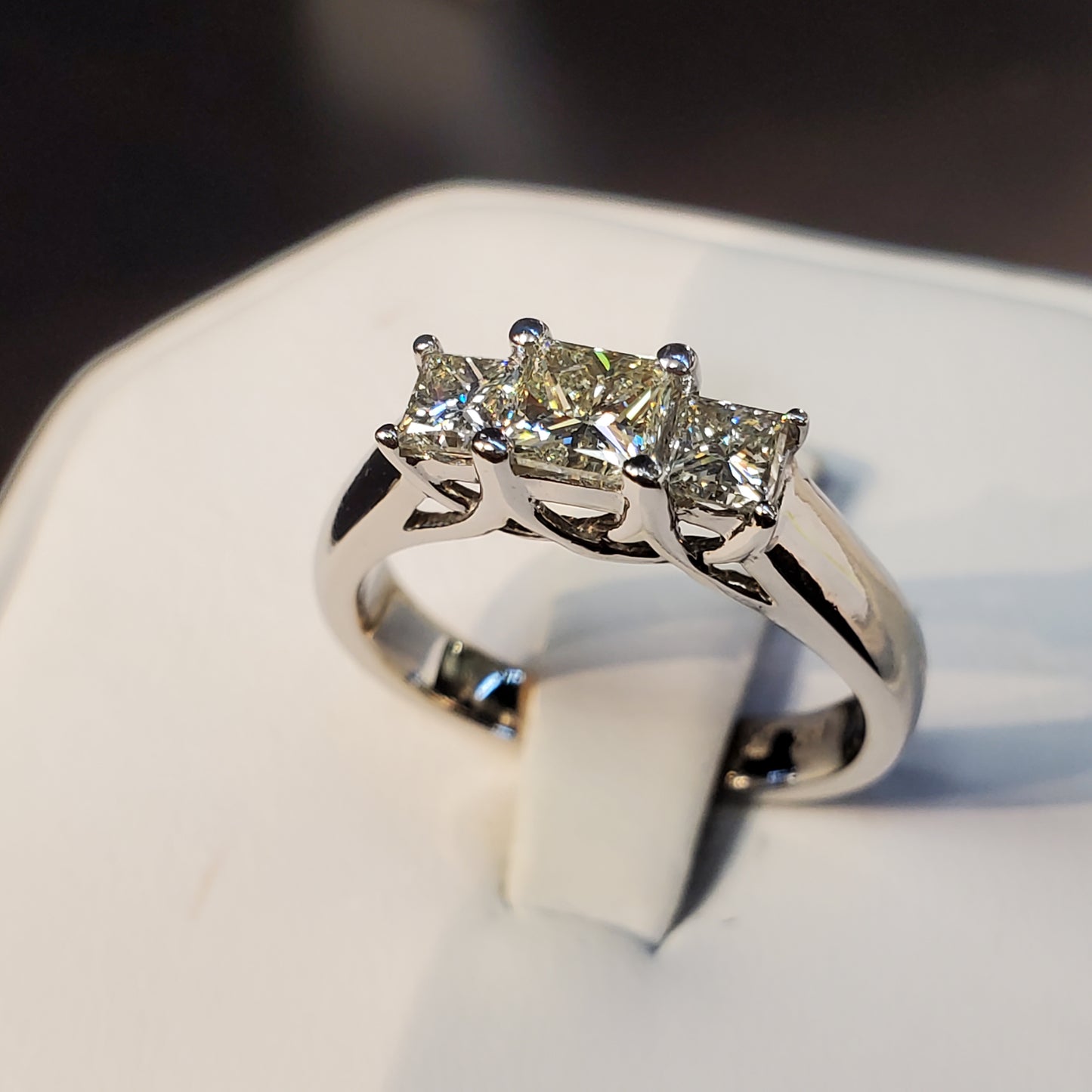 Diamond Engagement Ring 14 KT  Nr 3151