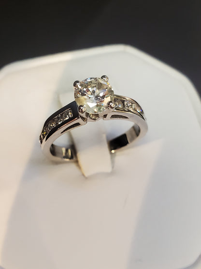 #4917 diamond engagement ring appraised at $8125.00 purchase price $3250
