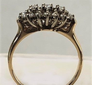 Diamond Ring 14KT Nr 3581
