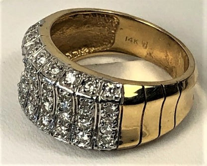 Diamond Ring 14KT Nr 237