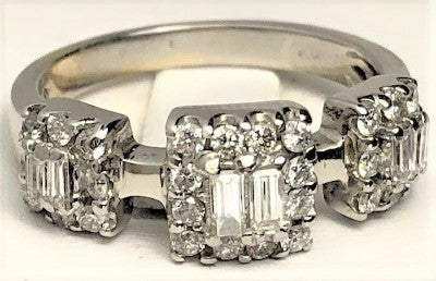 Diamond Ring 18 KT Nr 182