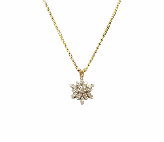 #4418 diamond necklace