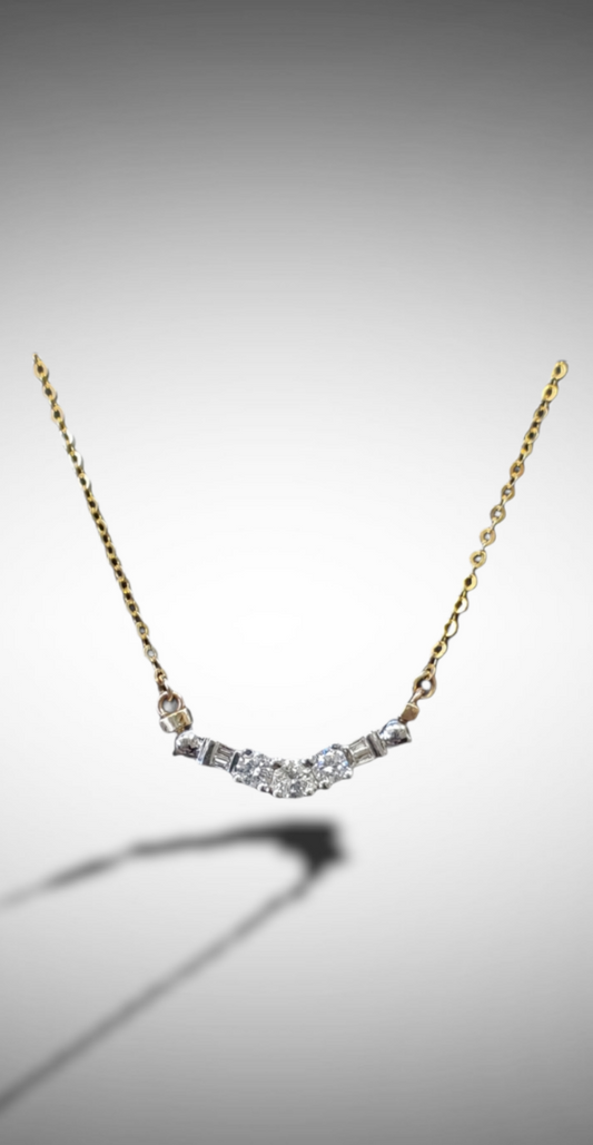 #3881 diamond necklace