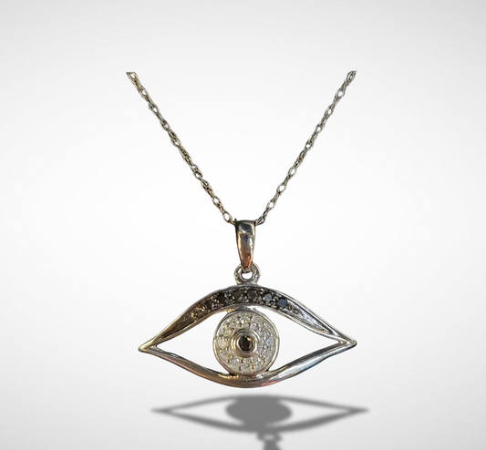#4467 Diamond evil eye necklace was now only $320!!