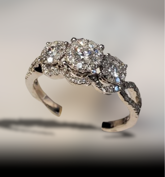 #4788 diamond Ring appraised at $3500 purchase for only $1200.00