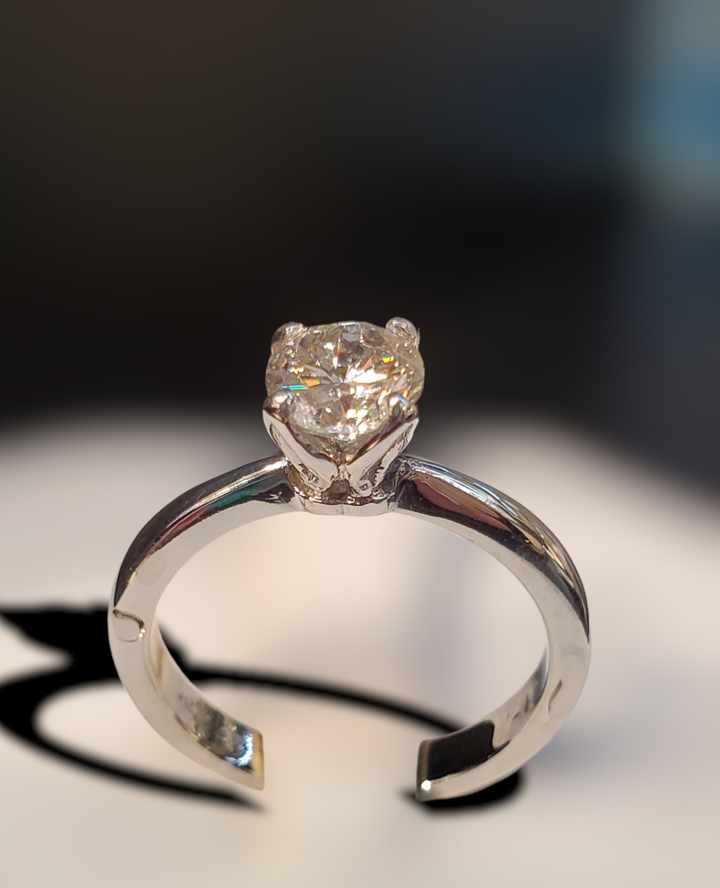 4856 solitaire engagement ring