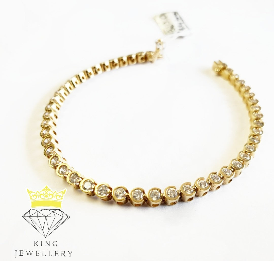 10Kt Gold Bracelet #3213