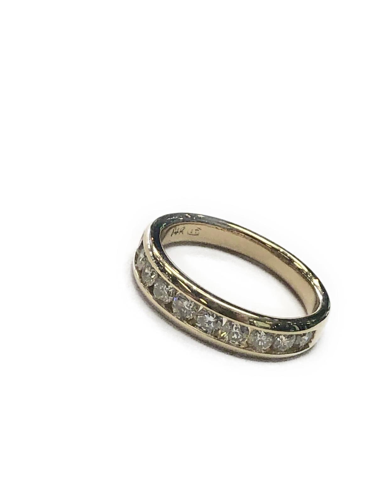 14Kt Yellow Gold Band- 4072