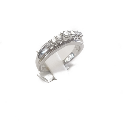 14Kt White Gold and Diamond Ring - NR 4062