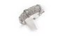 14Kt White Gold and Diamond Ring-4066