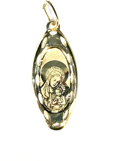 Mary and Jesus pendant #3996